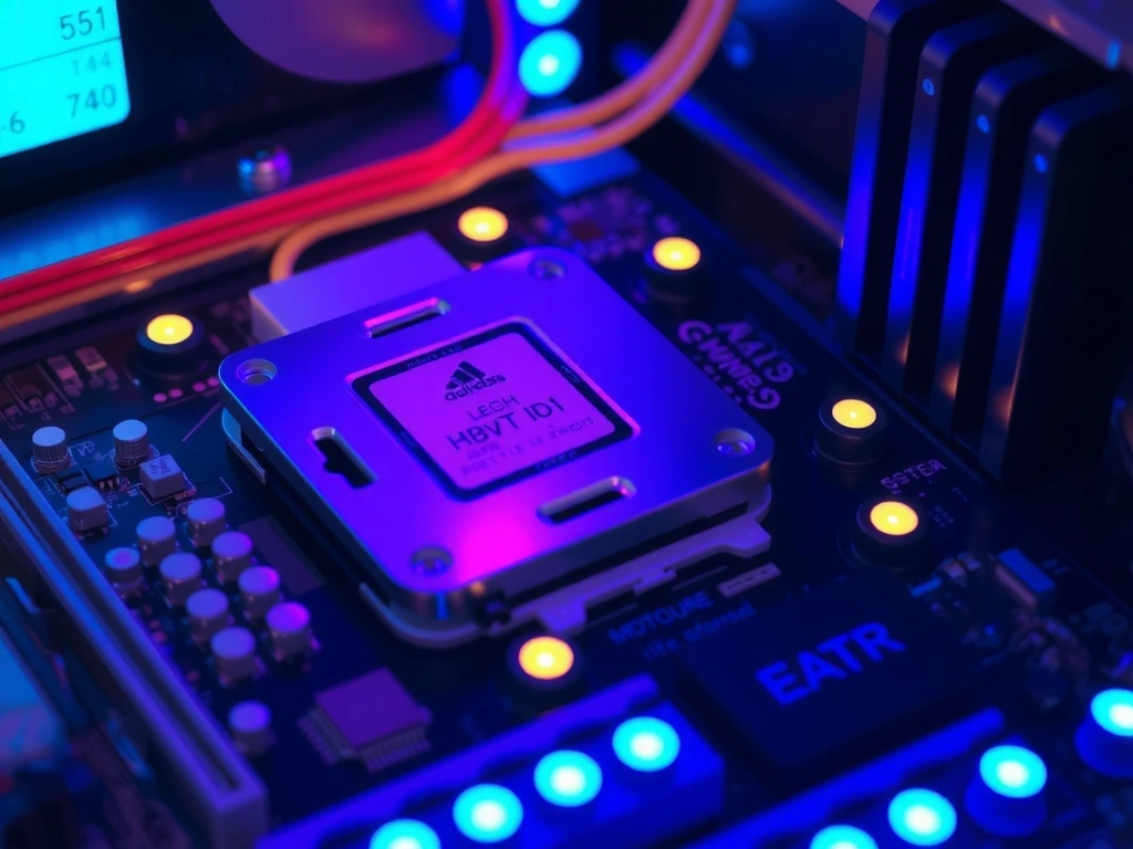 Internal processing core visualization